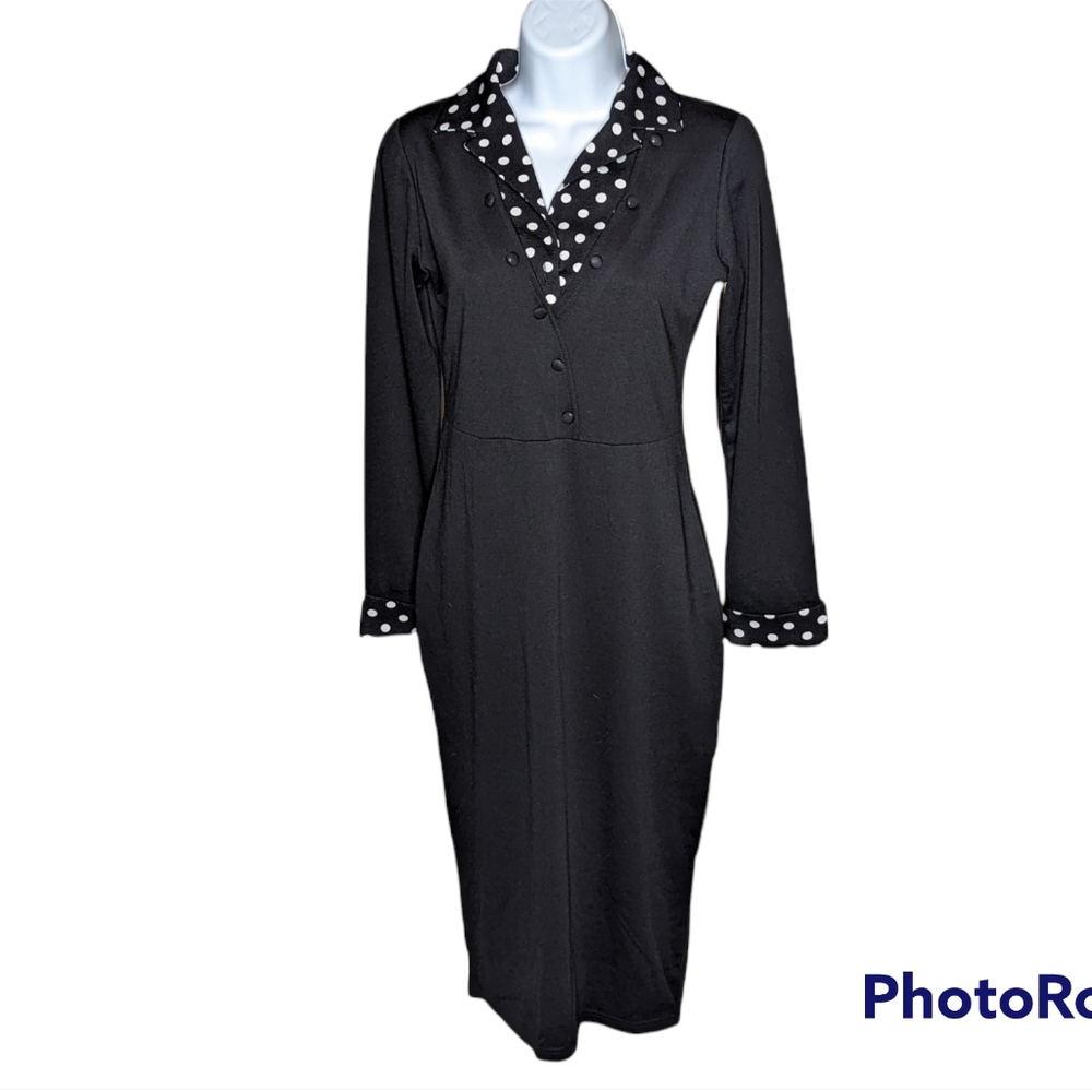 Oxiuly Fashion Long Sleeved Dress Size Small